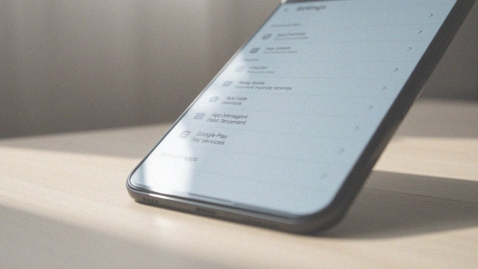 Jak wyczyścić pamięć podręczną Usług Google Play?