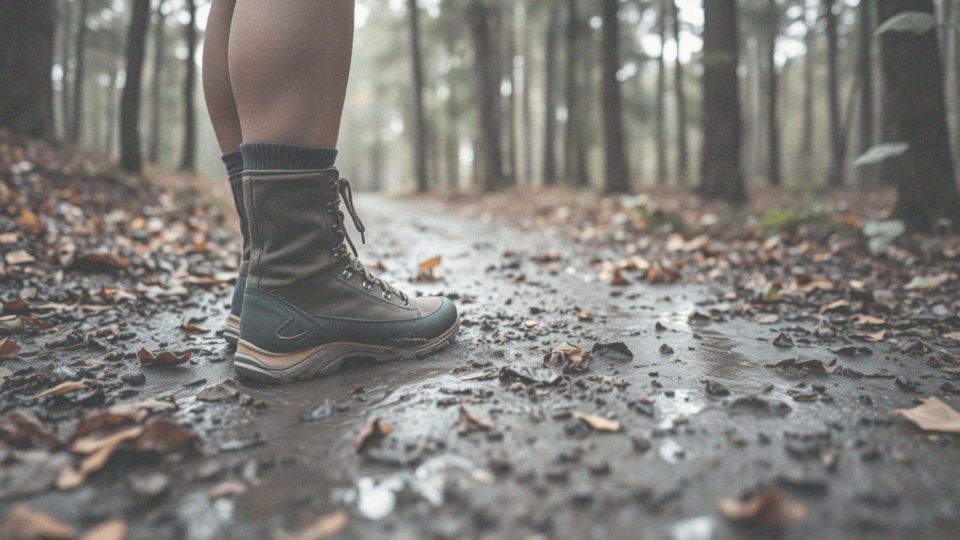 Jak buty trekkingowe damskie radzą sobie z wilgocią i błotem?