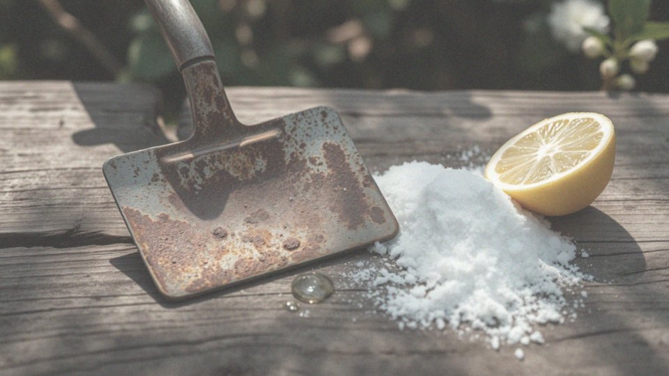 Jaką rolę odgrywa soda oczyszczona w usuwaniu rdzy?