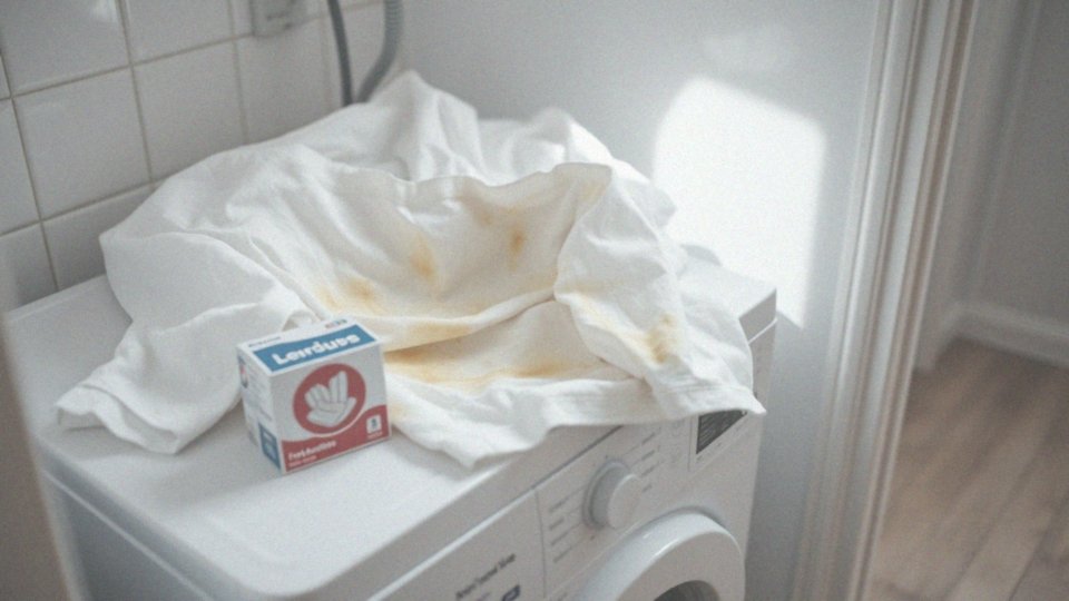 Jakie są skutki używania niewłaściwych detergentów do białych tkanin?