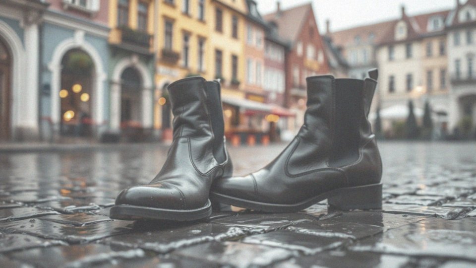 Jak ważna jest wodoszczelność w eleganckich butach na deszcz?