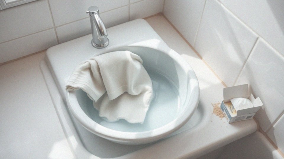 Jakie są korzyści z namaczania w roztworze wody z sodą oczyszczoną?