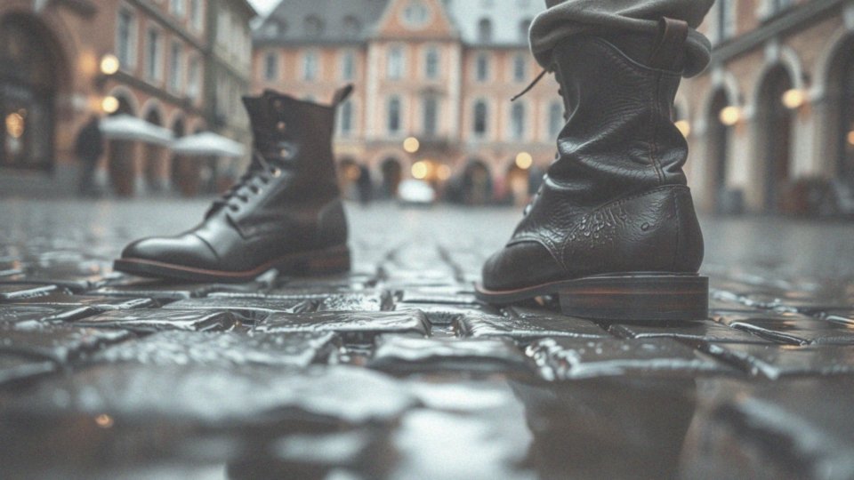 Jakie są zalety sztybletów w kontekście obuwia na deszcz?