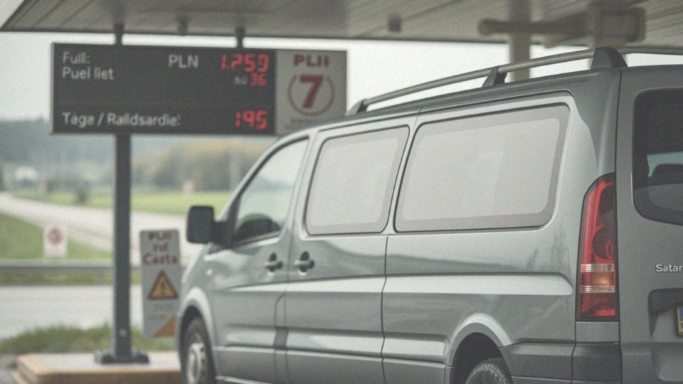 Jakie koszty podróży wiążą się z użytkowaniem busa 9-osobowego?