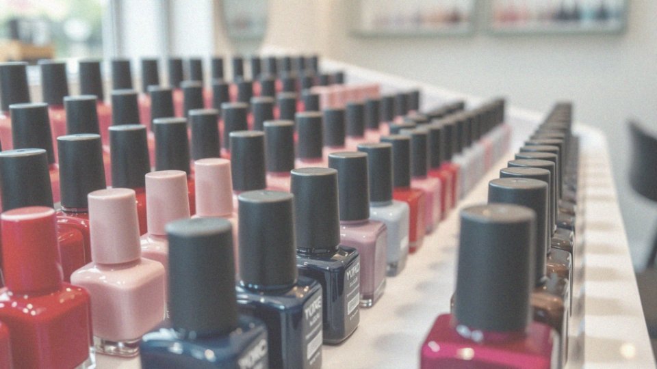Jakie kolory można wybrać do pedicure hybrydowego?