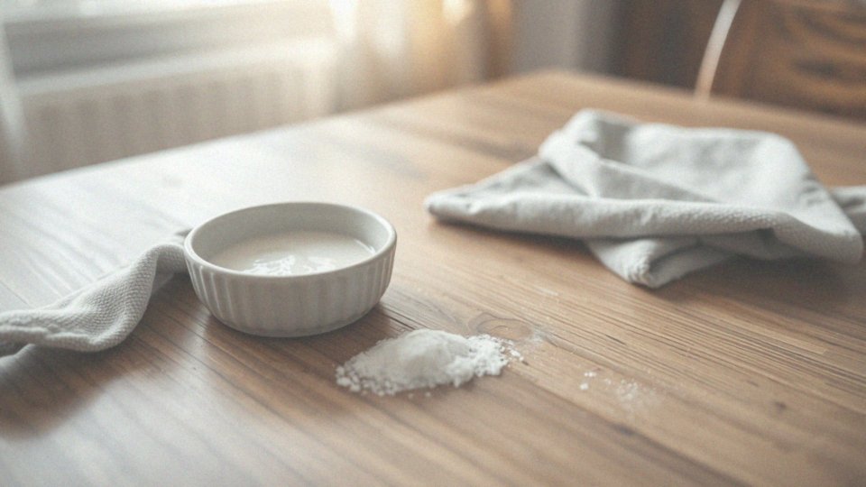 Jak przygotować mieszankę sody oczyszczonej do redukcji rys?