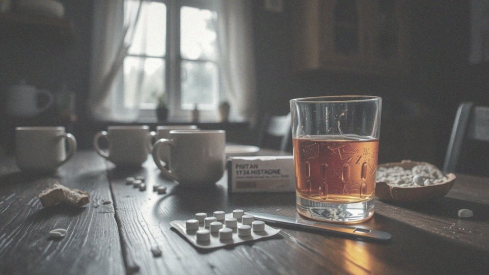 Czy Alkohol nasila działania niepożądane Histigenu?