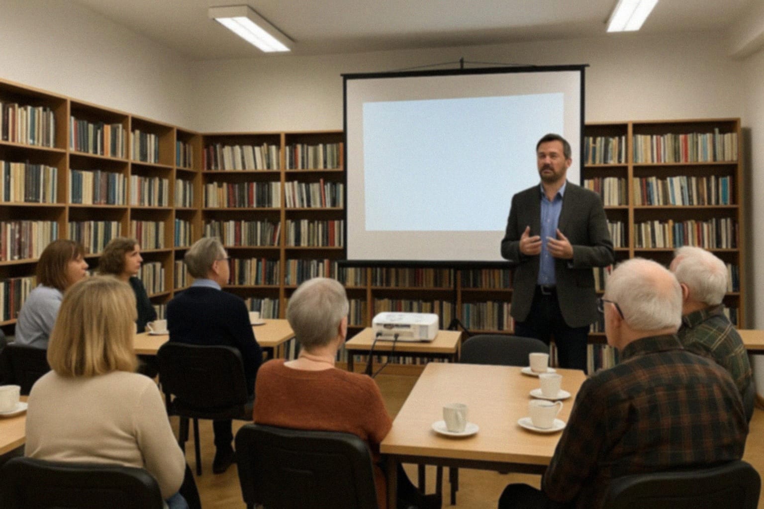 Spotkanie DKK przy Filii nr 6: Dyskusja nad „Raz na zawsze” Andreas Pflugera