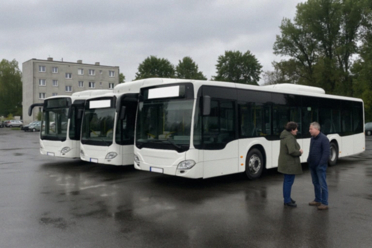 Kursy zabytkowego autobusu Jelcz PR110 w Starachowicach